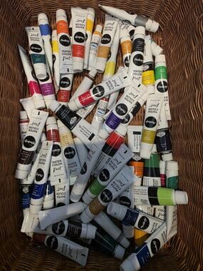 Watercolor Paint Lot Artistro Chalkola Artist's Loft Sets Tubes Brushes Palettes